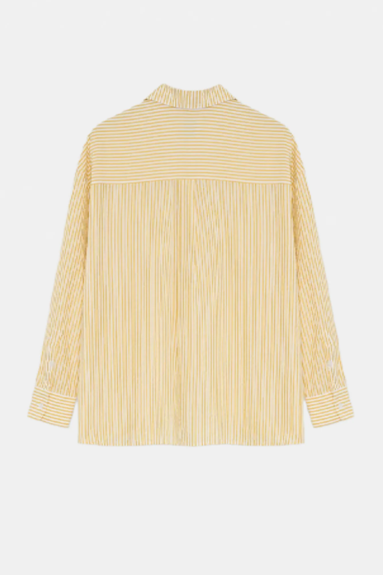 Alheli Yellow Striped Shirt - Image 3
