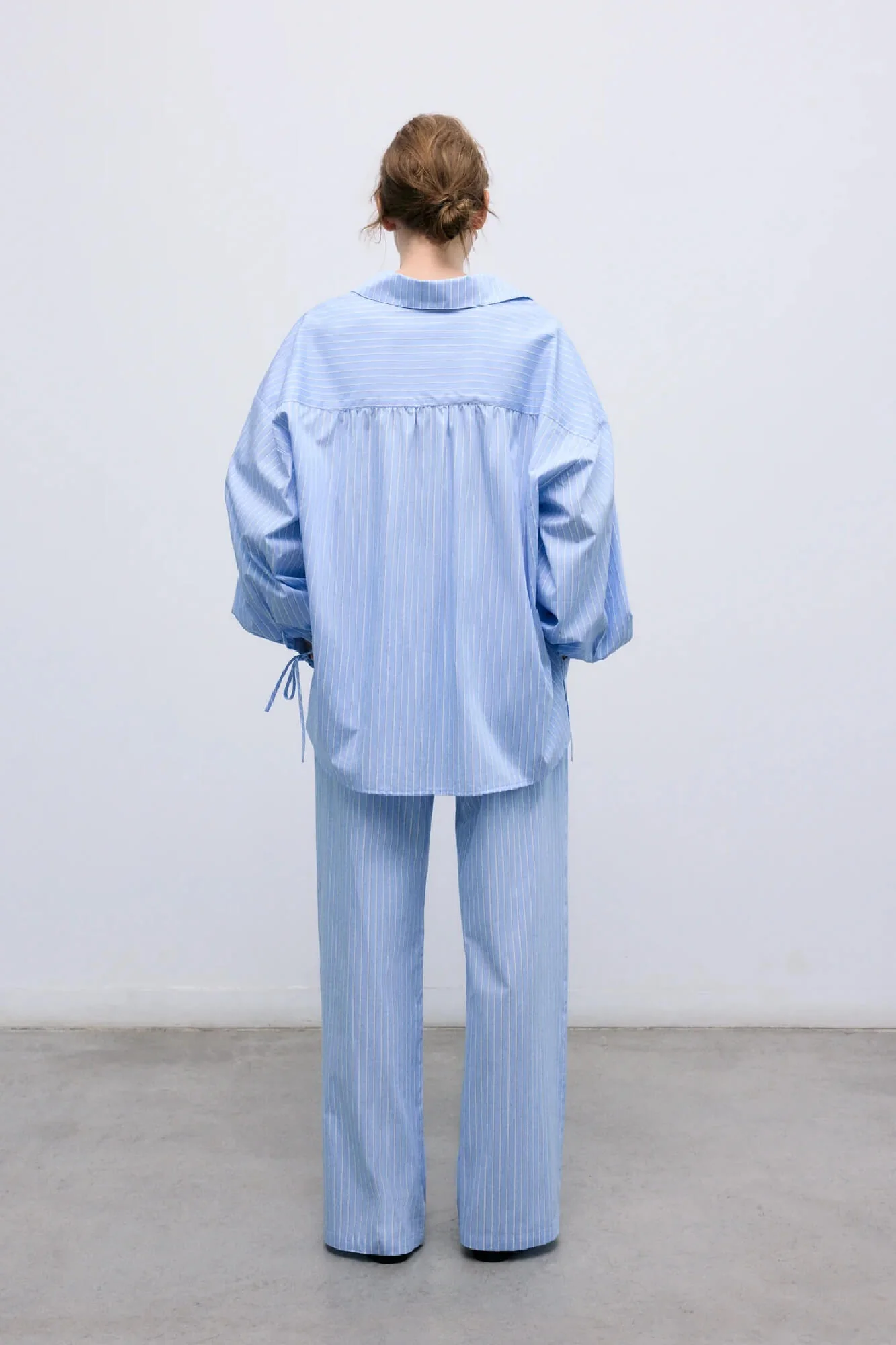 Aura Pants Vista Blue Stripes - Image 4