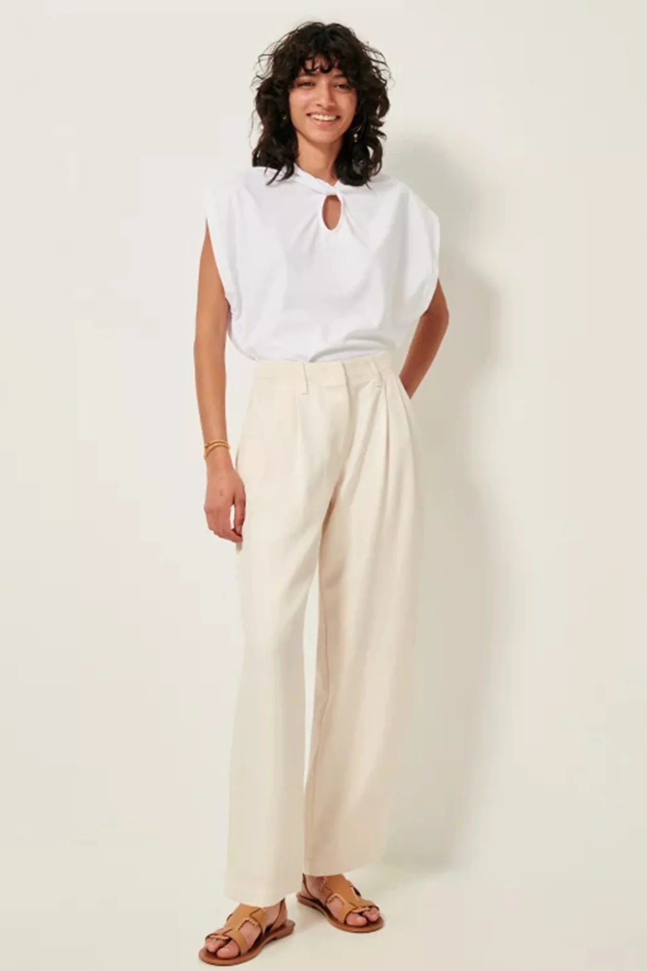 Bodaman Trousers Milk - Image 3