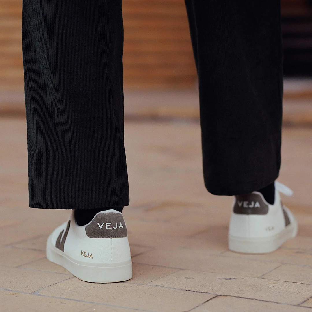 Campo Leather White Kaki Man - Image 4