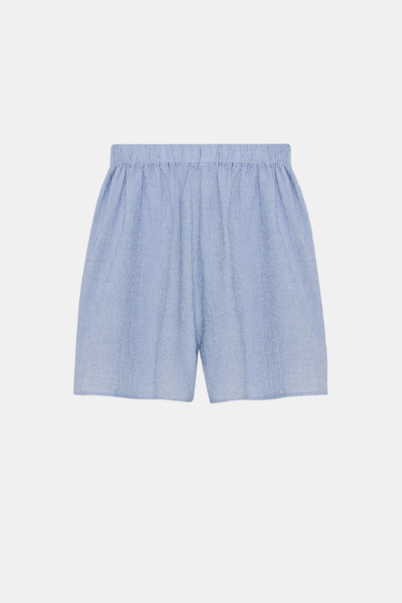 Cloe Blue Striped Shorts - Image 6