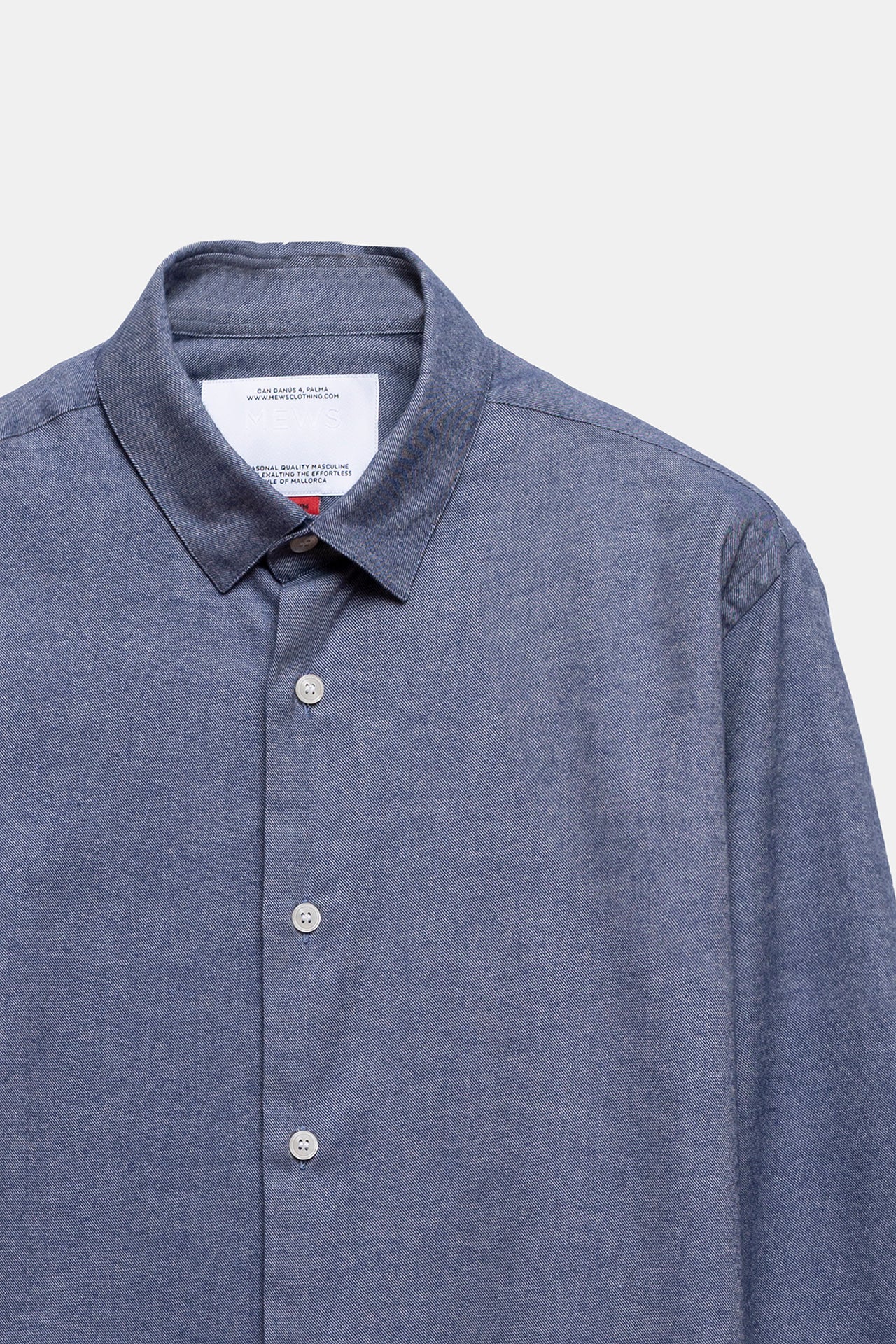 Deguay Flannel Shirt Blue - Image 2