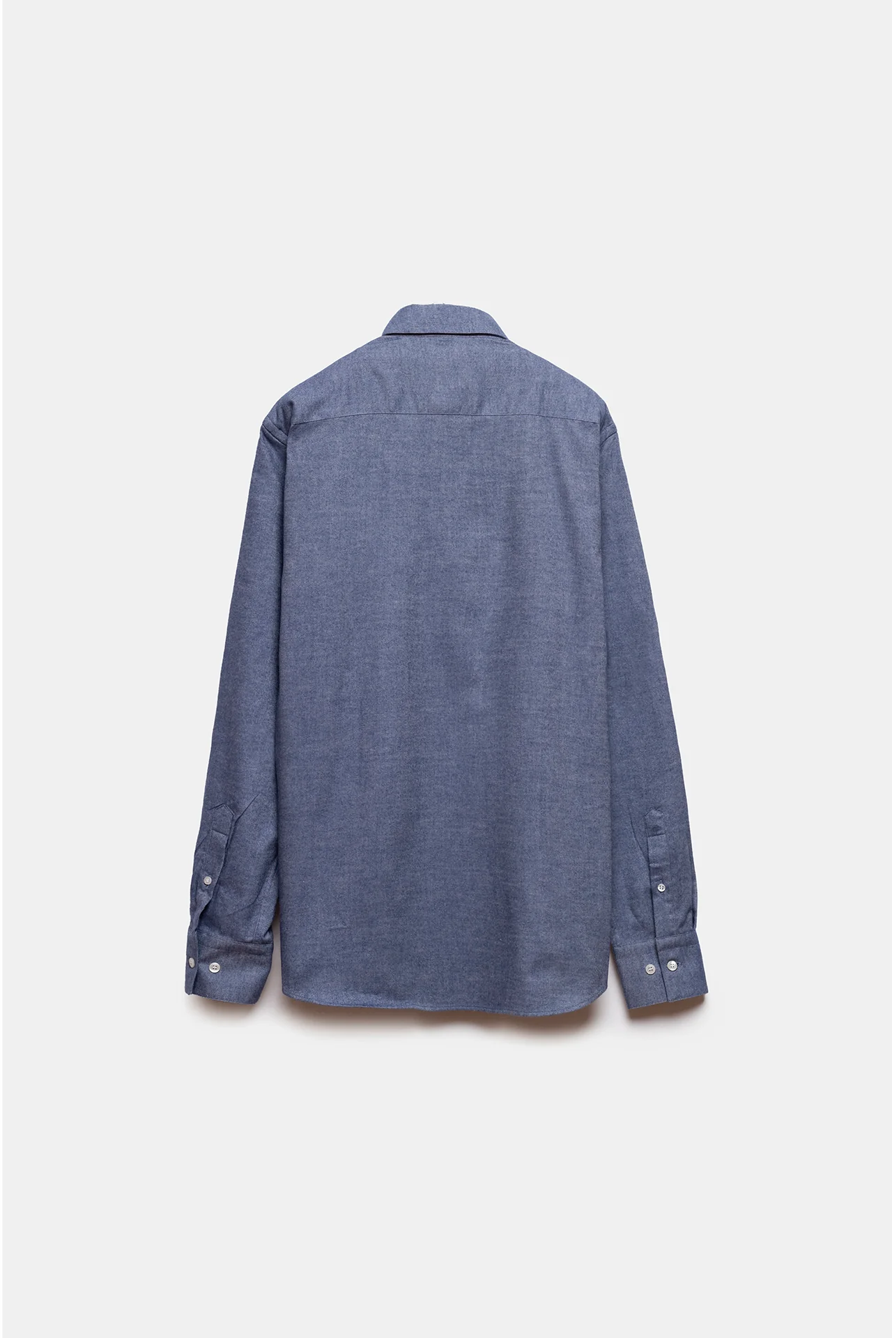 Deguay Flannel Shirt Blue - Image 3