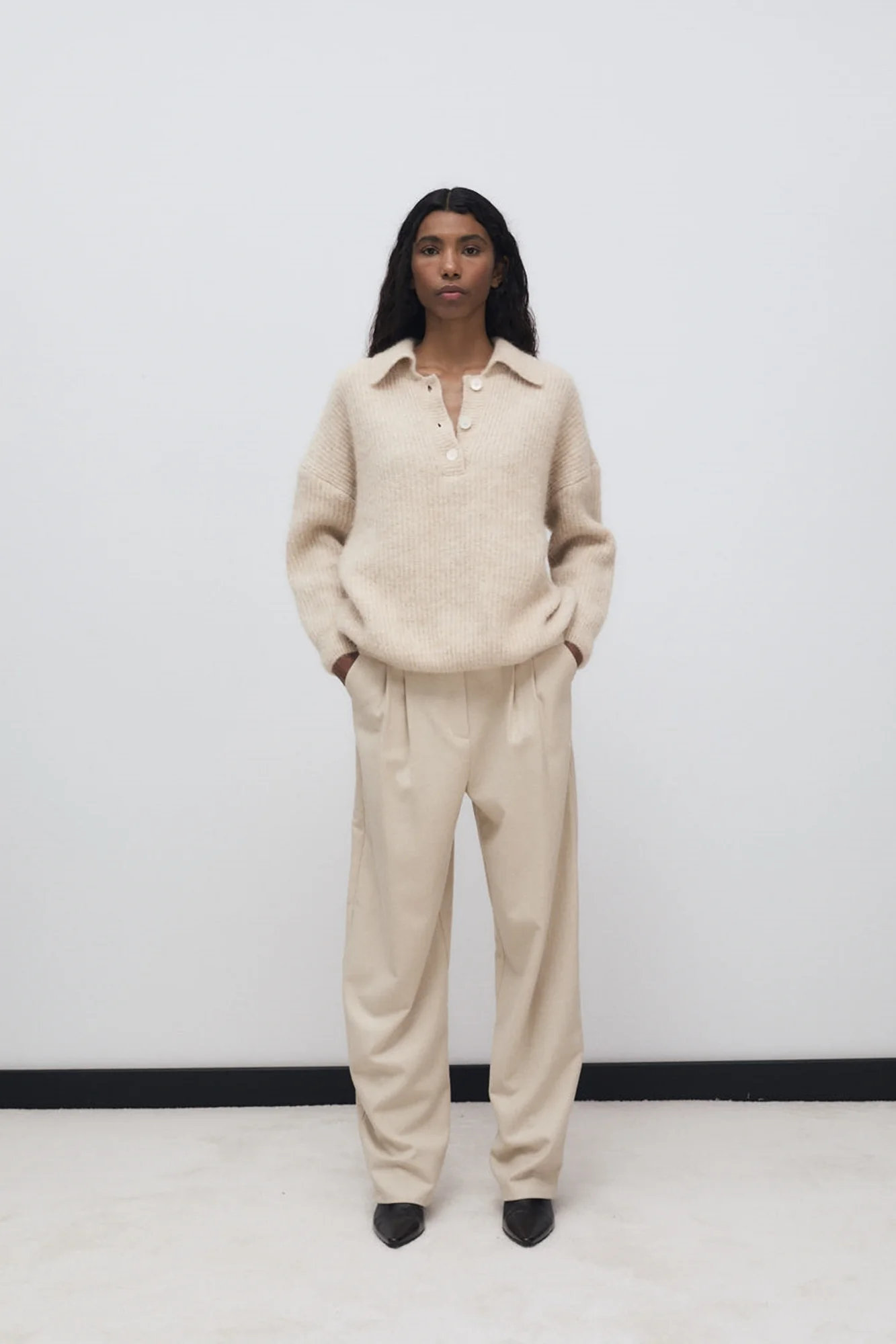 Dione Wool Trousers - Image 2