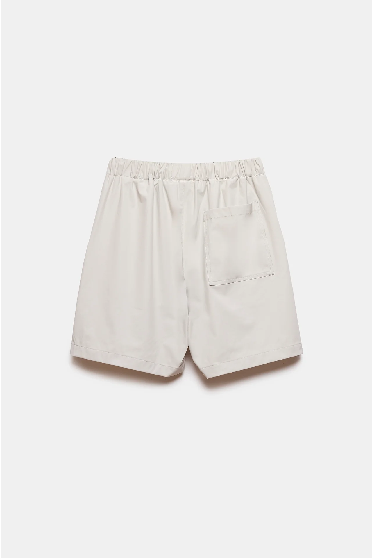 Ellis Nylon Shorts Light Grey - Image 3