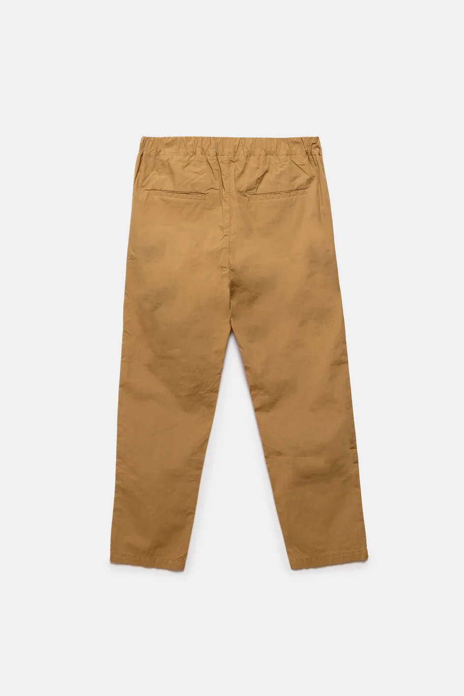 Ellis Poplin Trousers Camel - Image 3