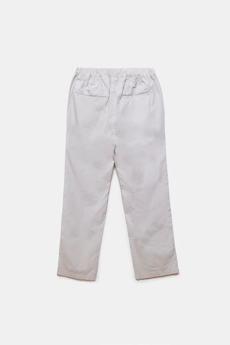Ellis Poplin Trousers Light Grey - Image 3
