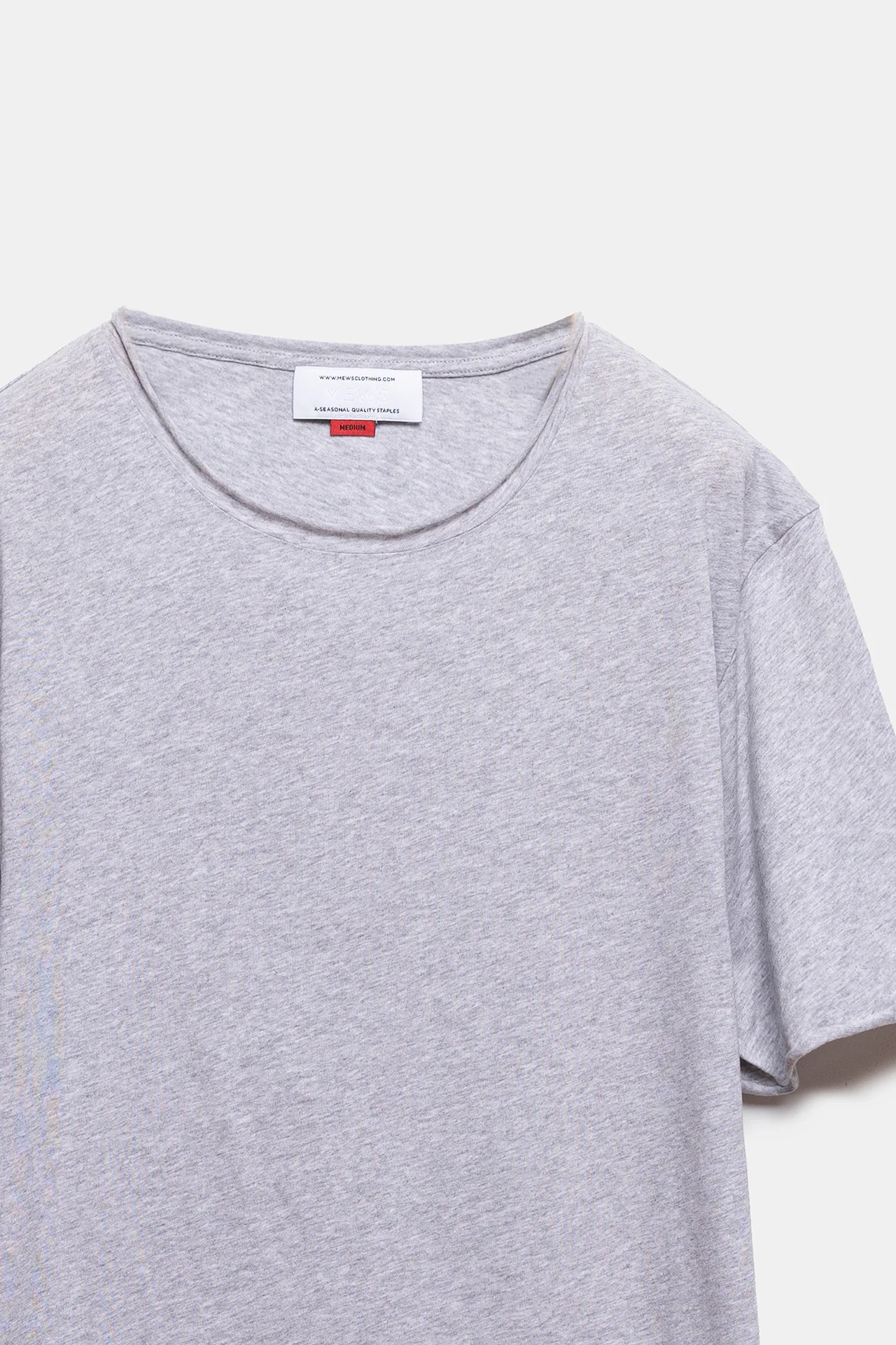 Ferat Roll Neck T-shirt Grey Melange - Image 2