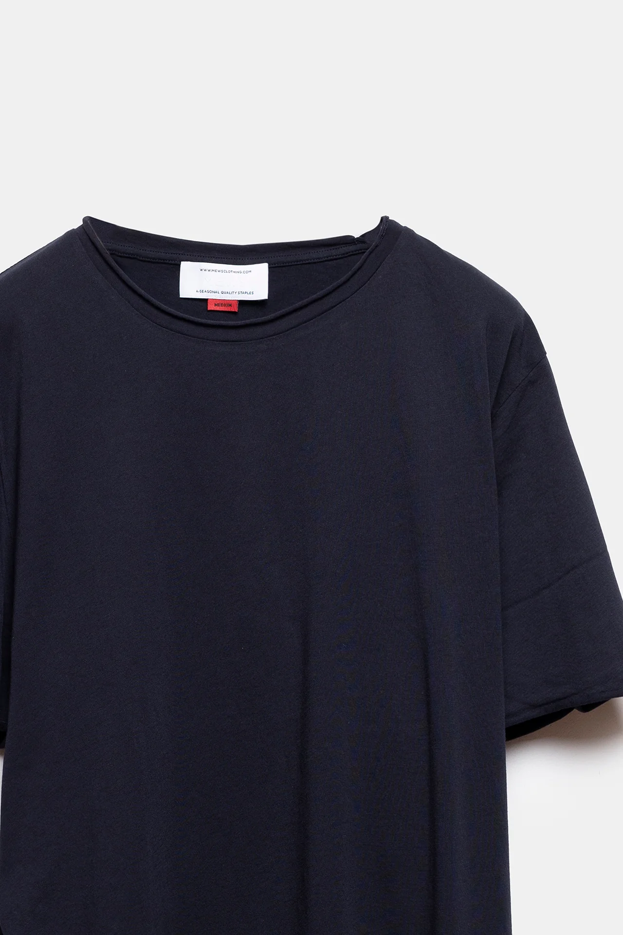 Ferat Roll Neck T-shirt Navy - Image 2