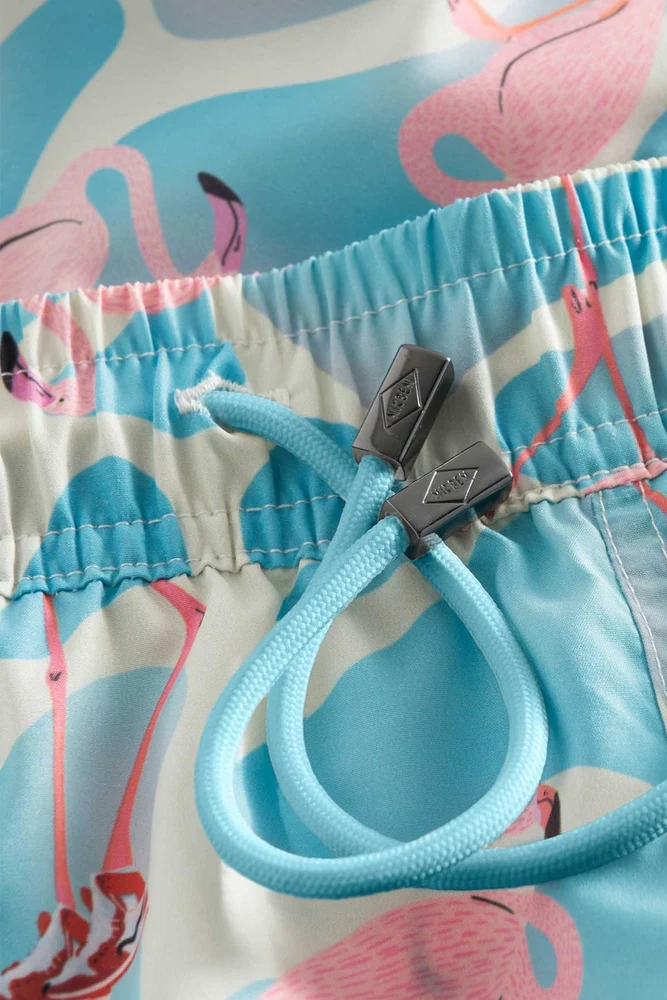 Flamairgo Flamingos Swim Shorts - Image 3