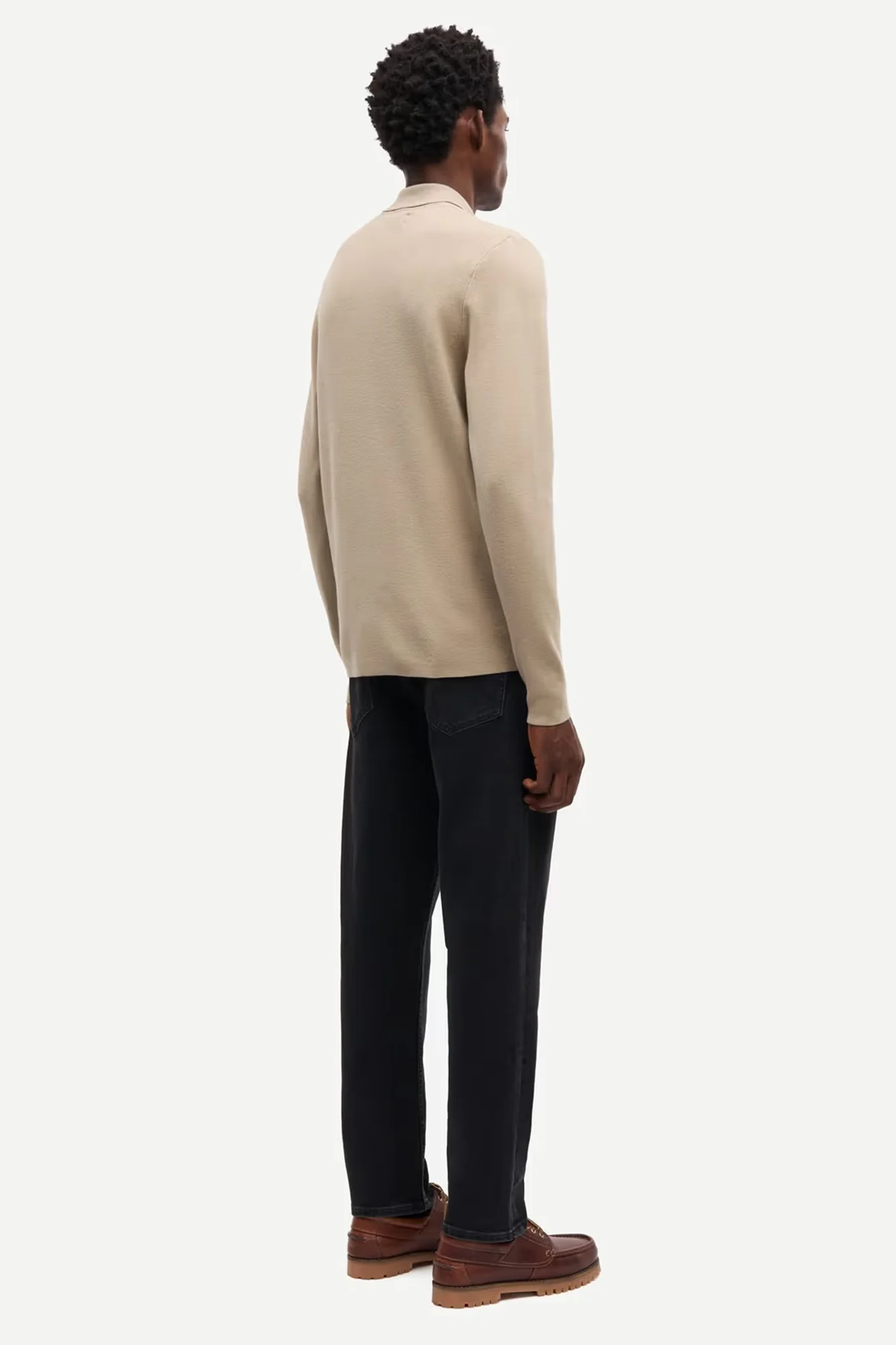 Guna Zip Cardigan Natural - Image 4