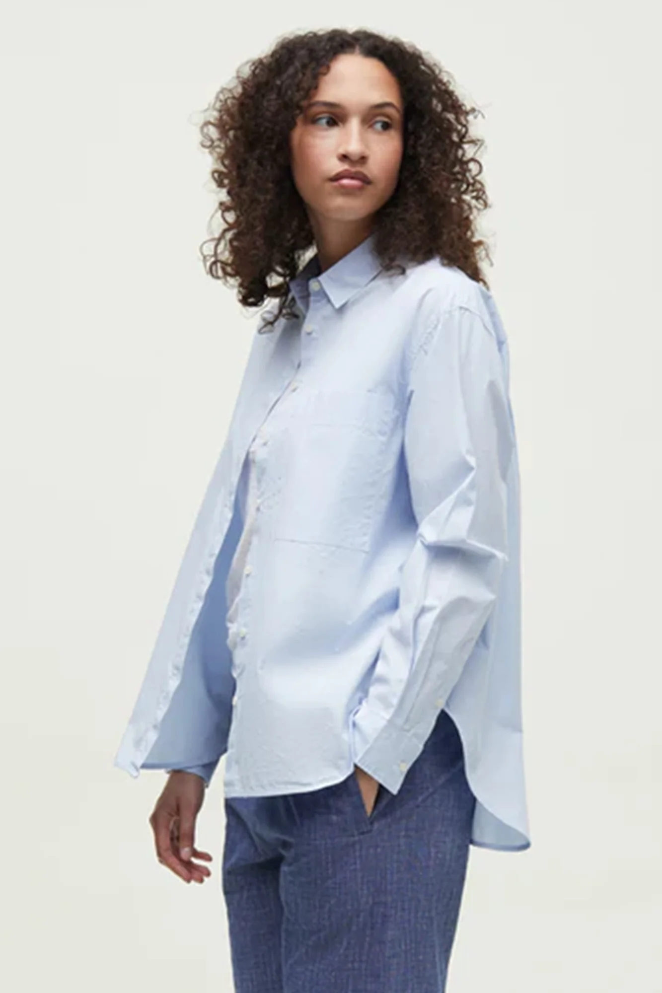 Lynette Shirt Light Blue - Image 3
