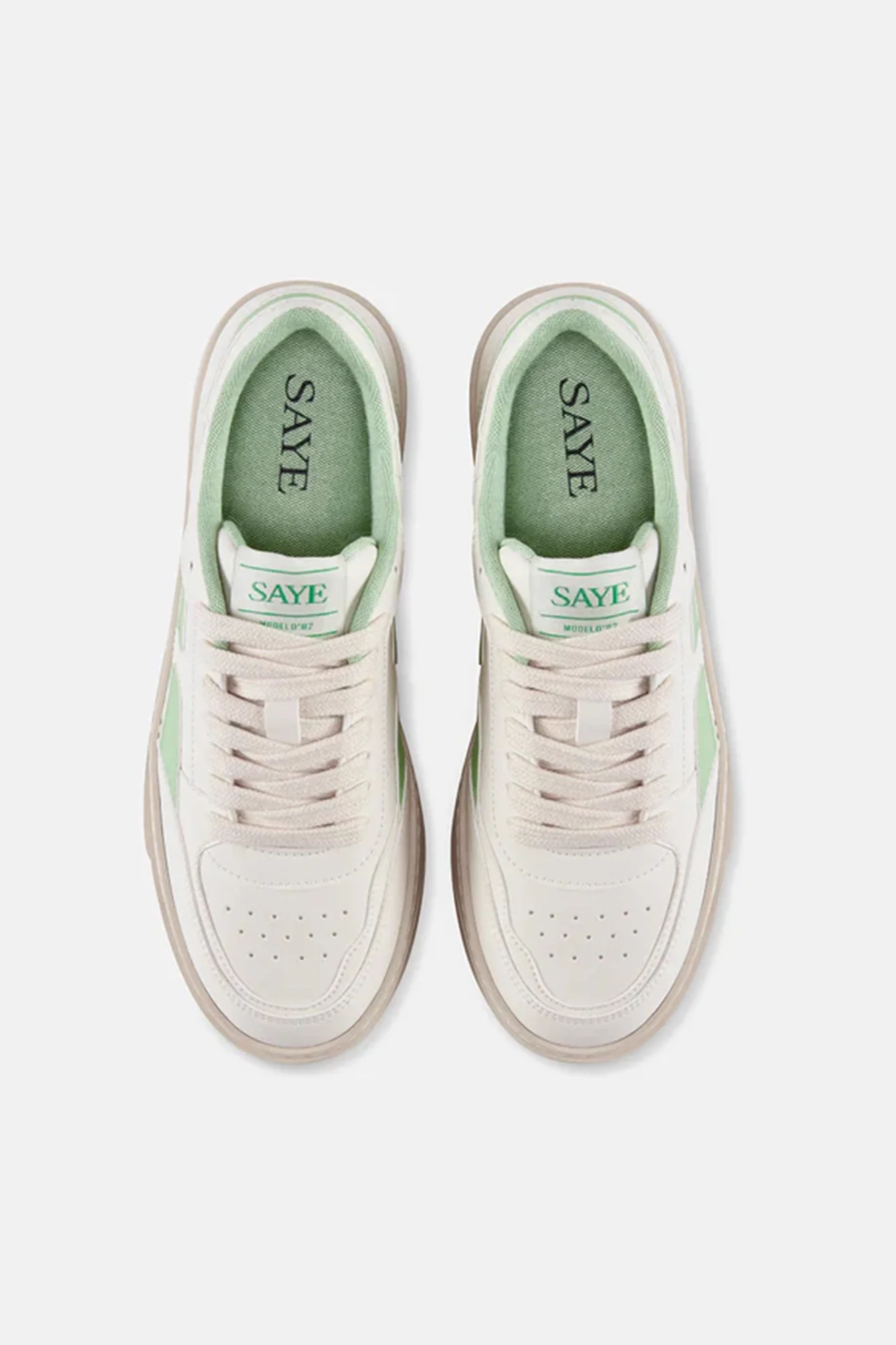 M82 Hybrid Lime Vegan Sneakers Woman - Image 4