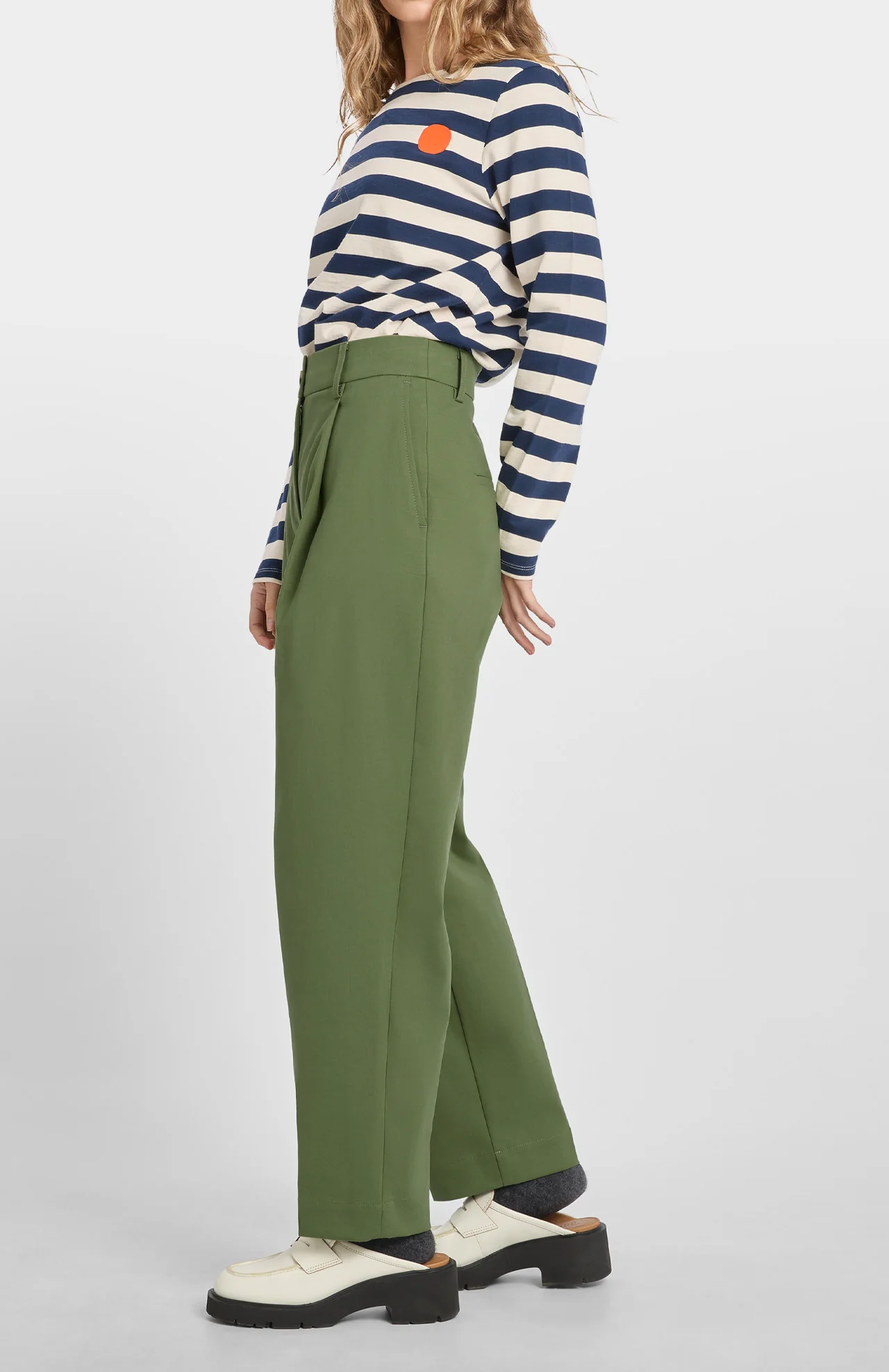 Marina Trousers Khaki - Image 3