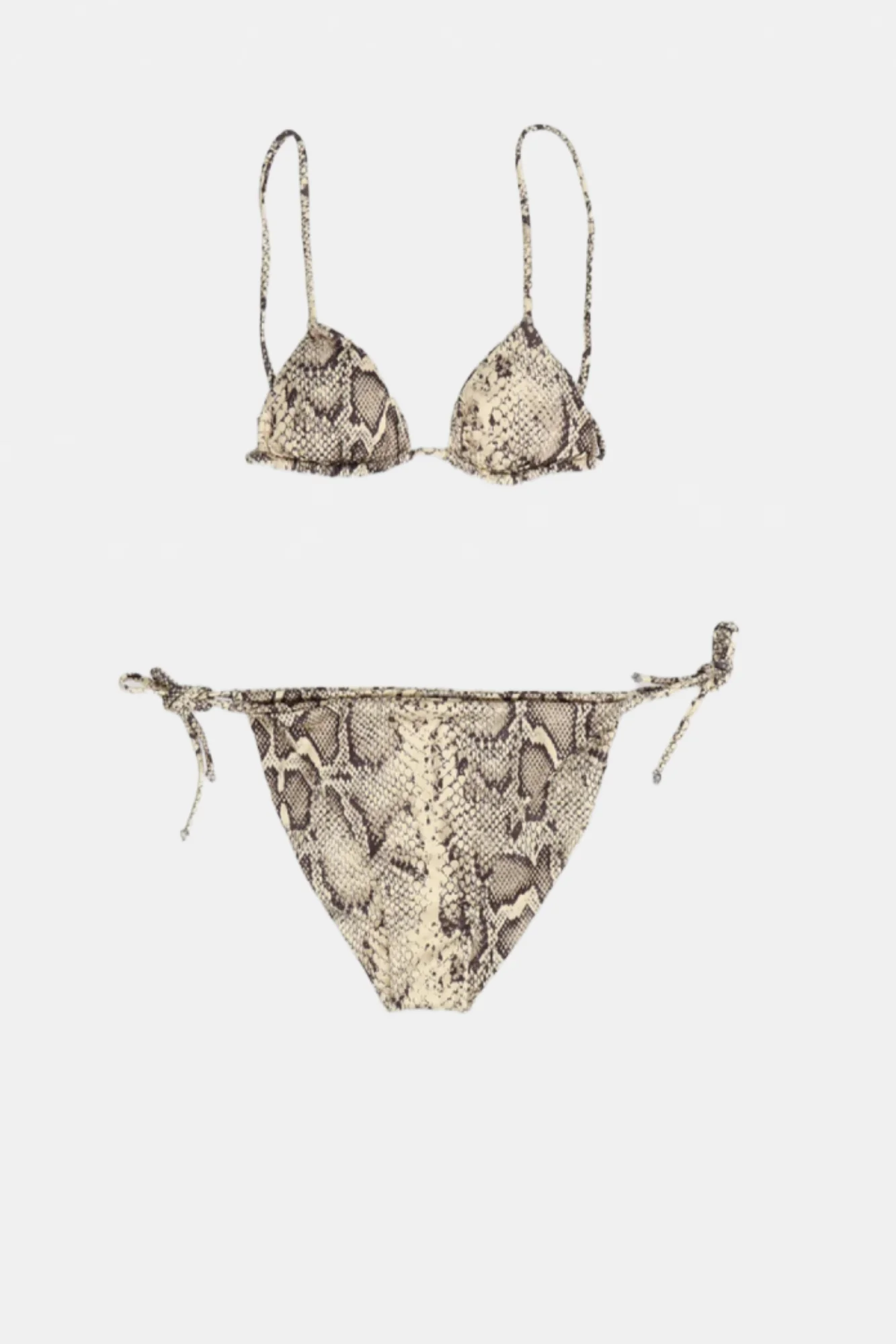 Nettle Snake Print Bikini