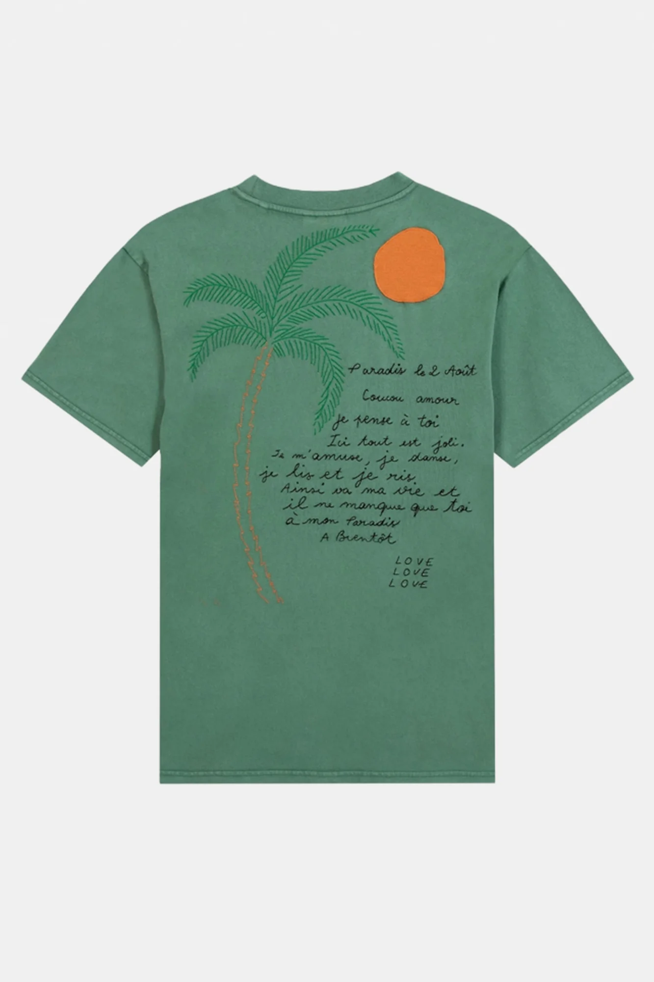 Palm Tree Patureau T-shirt - Image 5
