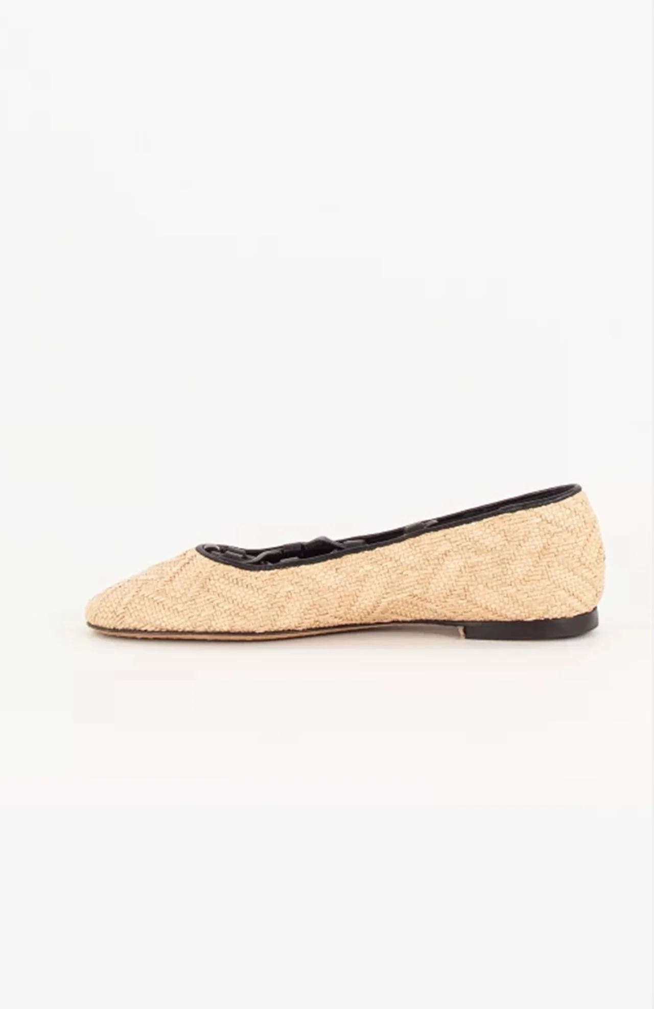 Pina Ballerina Flats Raffia - Image 4