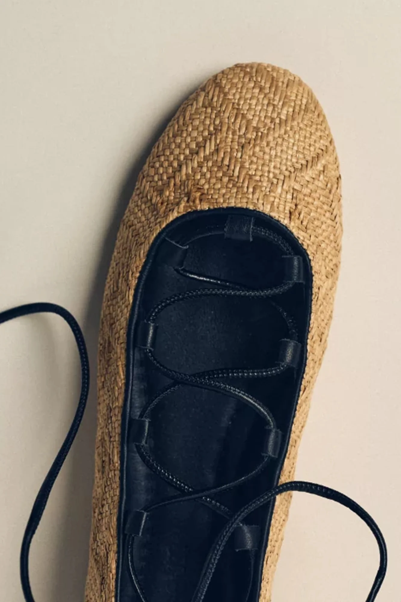 Pina Ballerina Flats Raffia - Image 5