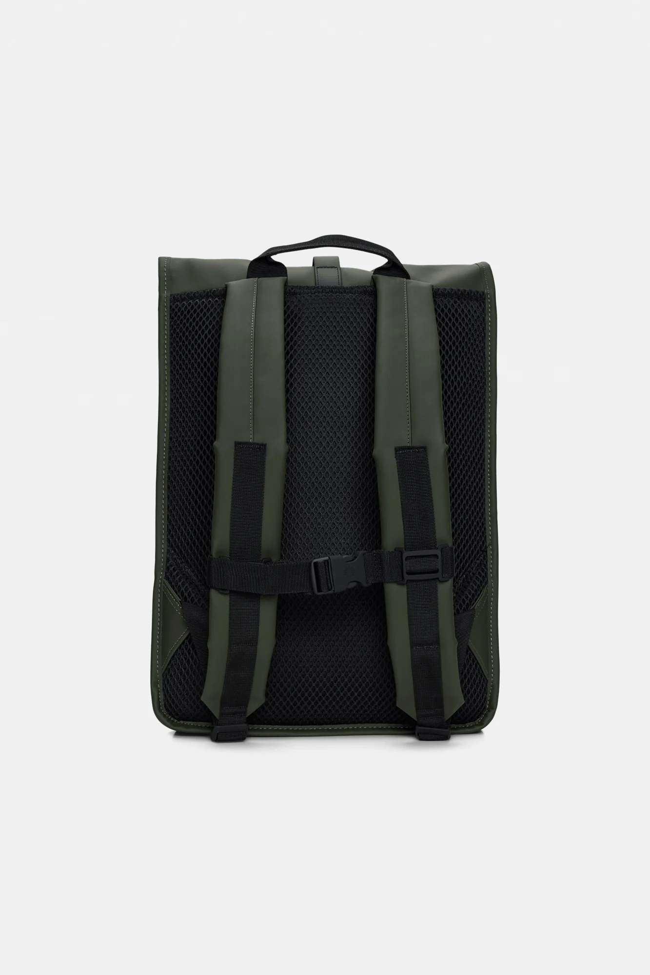 Rolltop Rucksack Army Green - Image 3