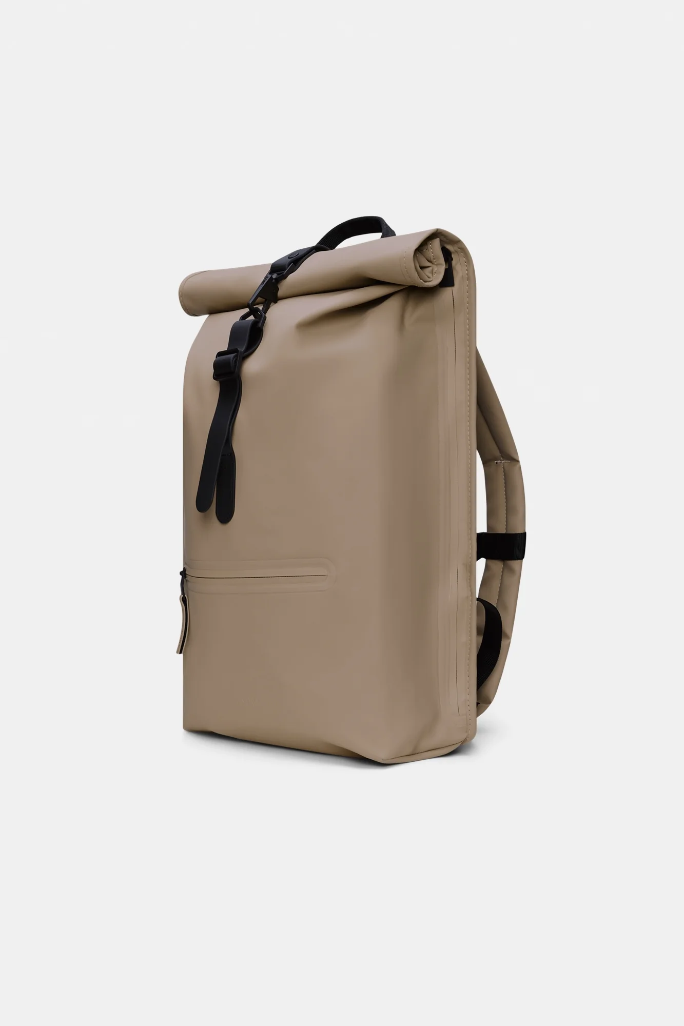 Rolltop Rucksack Beige - Image 2