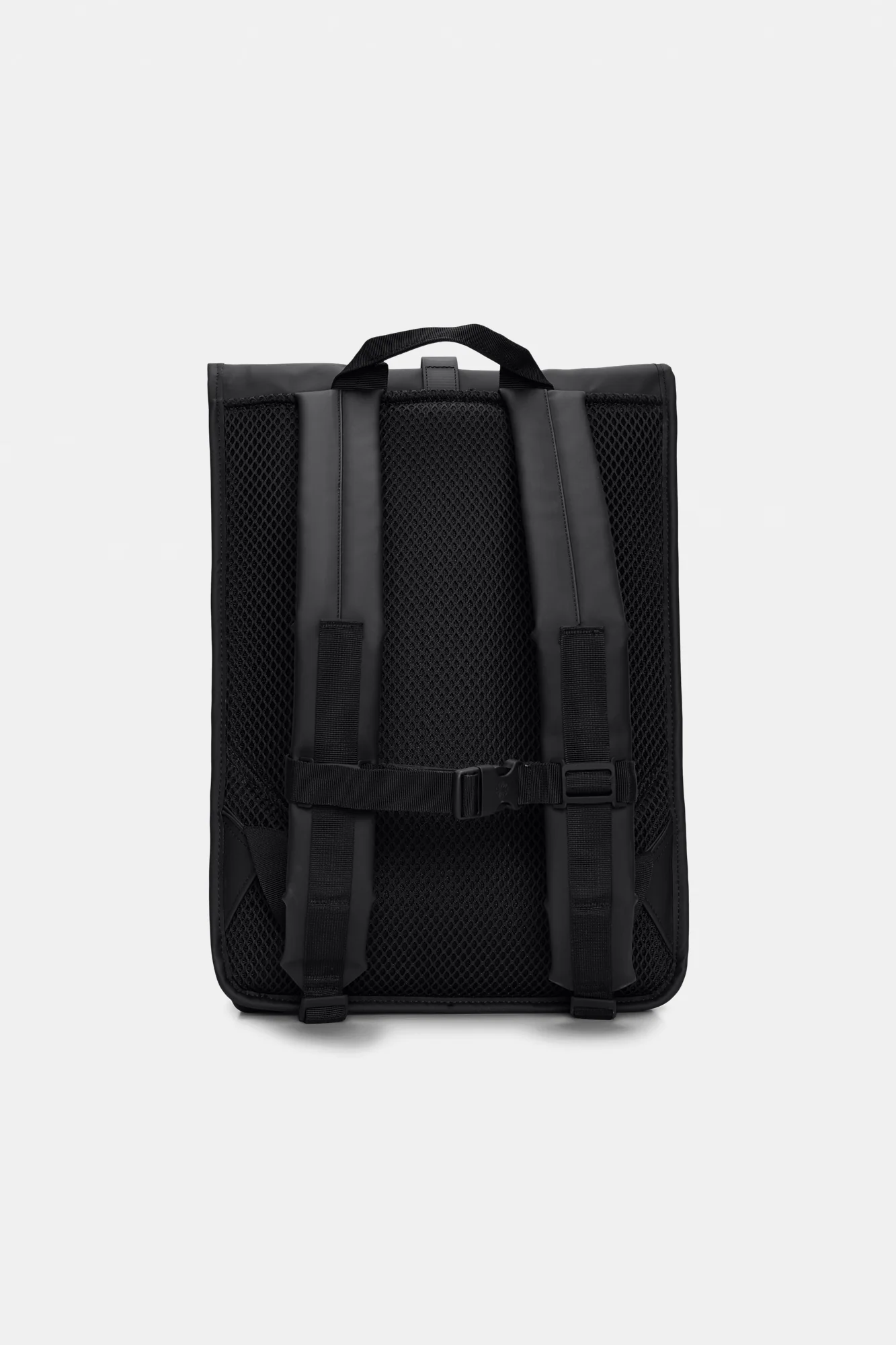 Rolltop Rucksack Black - Image 3