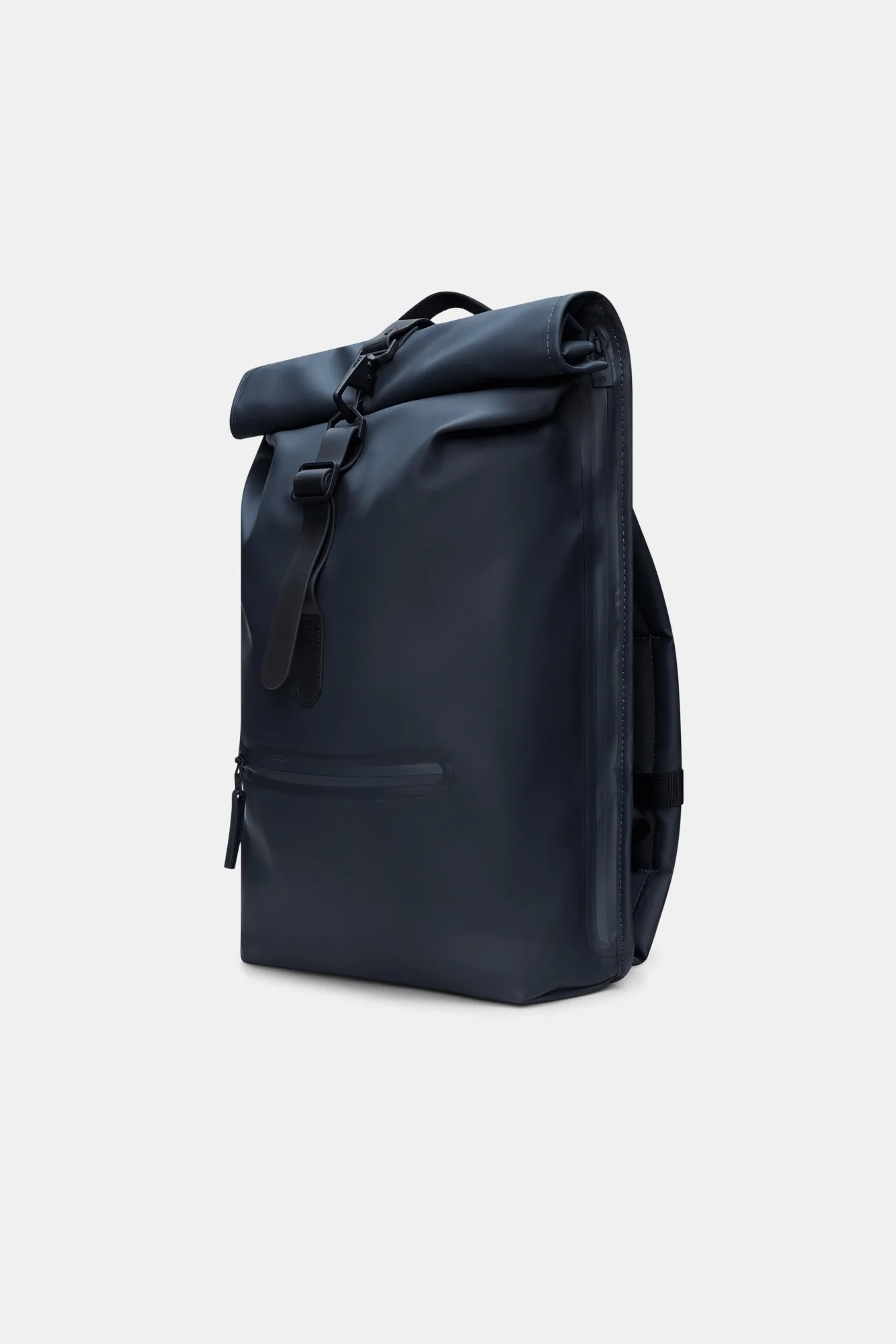 Rolltop Rucksack Navy - Image 2