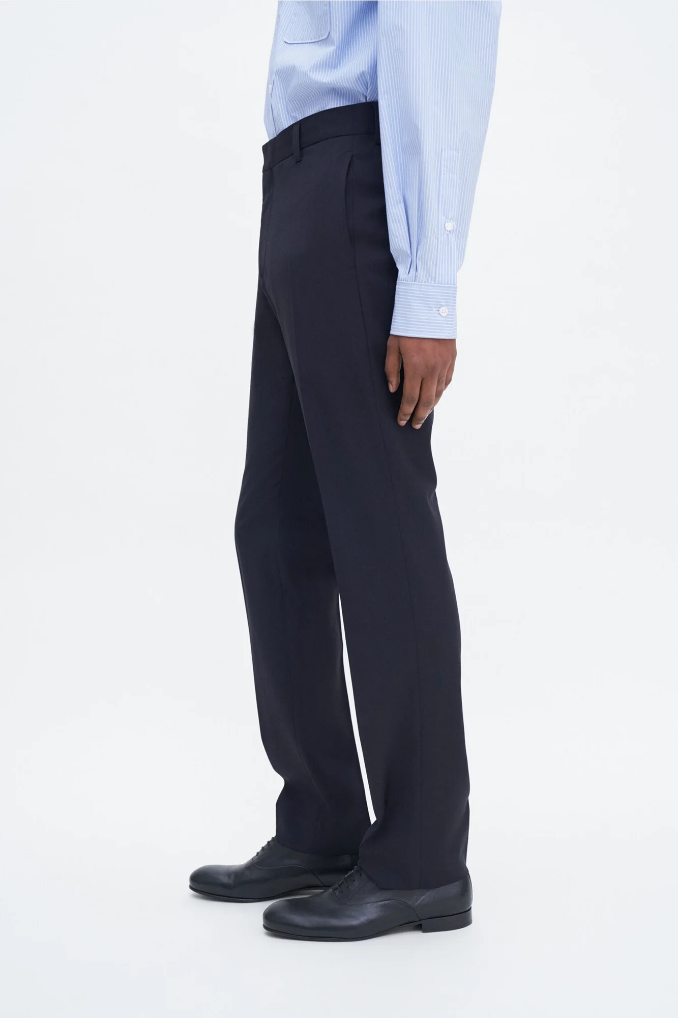 Slim Tapered Wool Trousers - Image 4