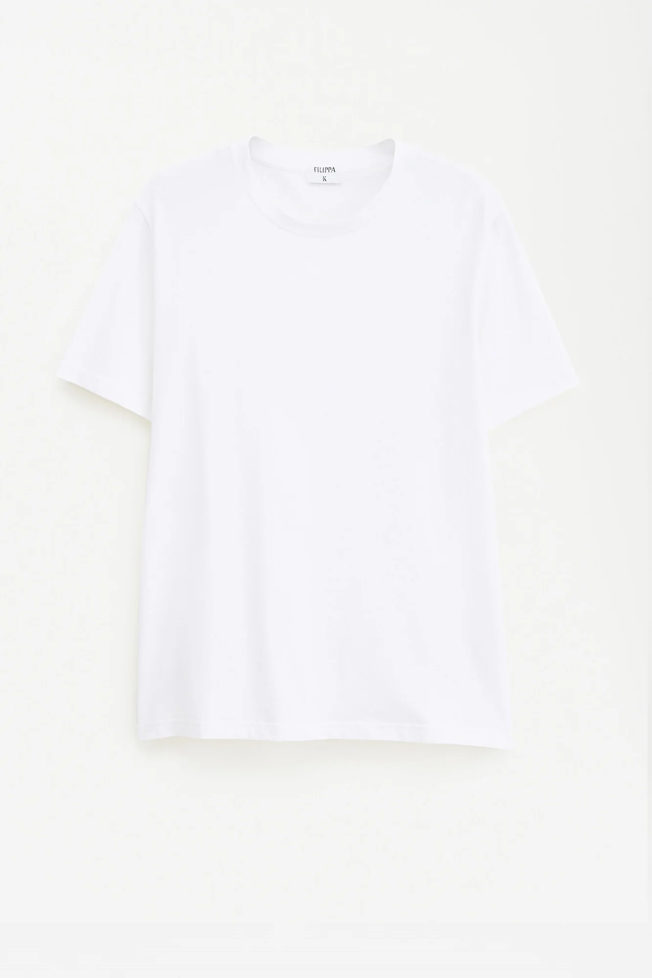 Stretch Cotton Tee White