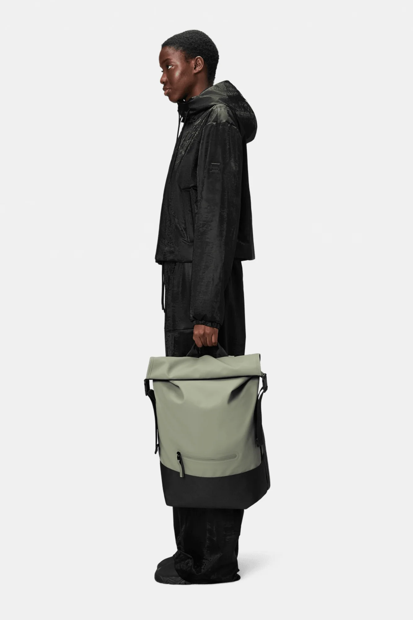 Trail Rolltop Backpack Drift Green - Image 4