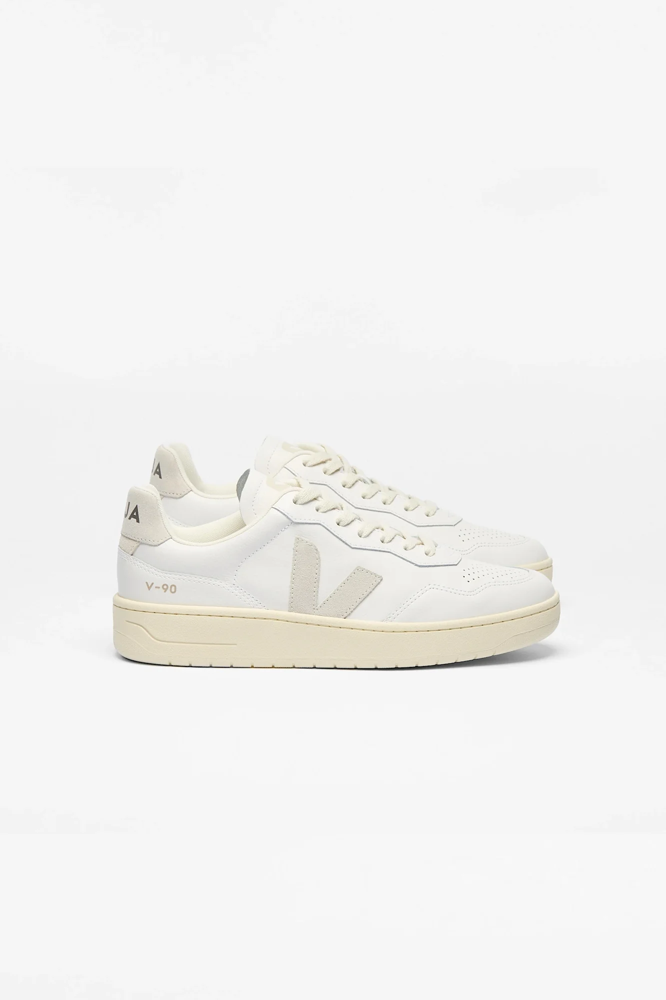 V-90 Leather White Natural Man