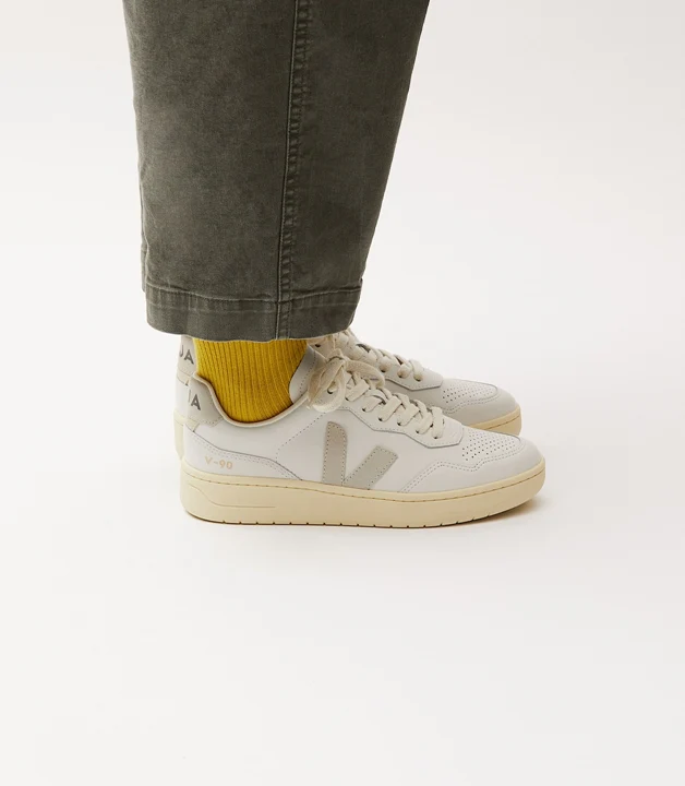 V-90 Leather White Natural Man - Image 4