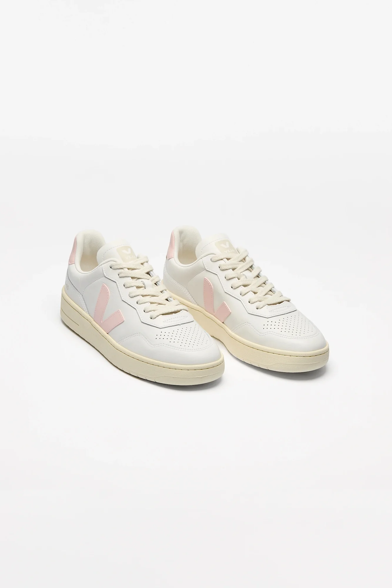 V-90 Leather White Petale Woman - Image 2