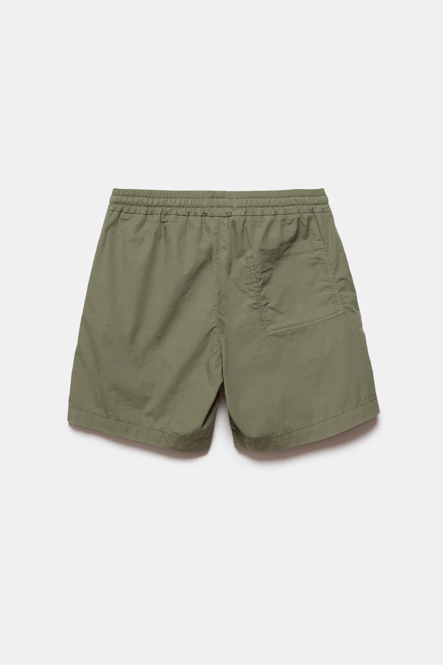 Yaz Poplin Shorts Olive Green - Image 3
