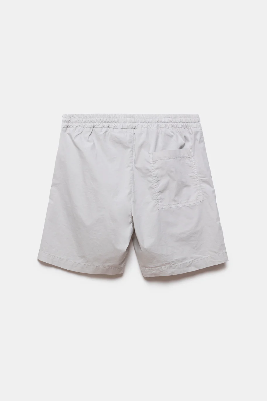 Yaz Poplin Shorts Light Grey - Image 3