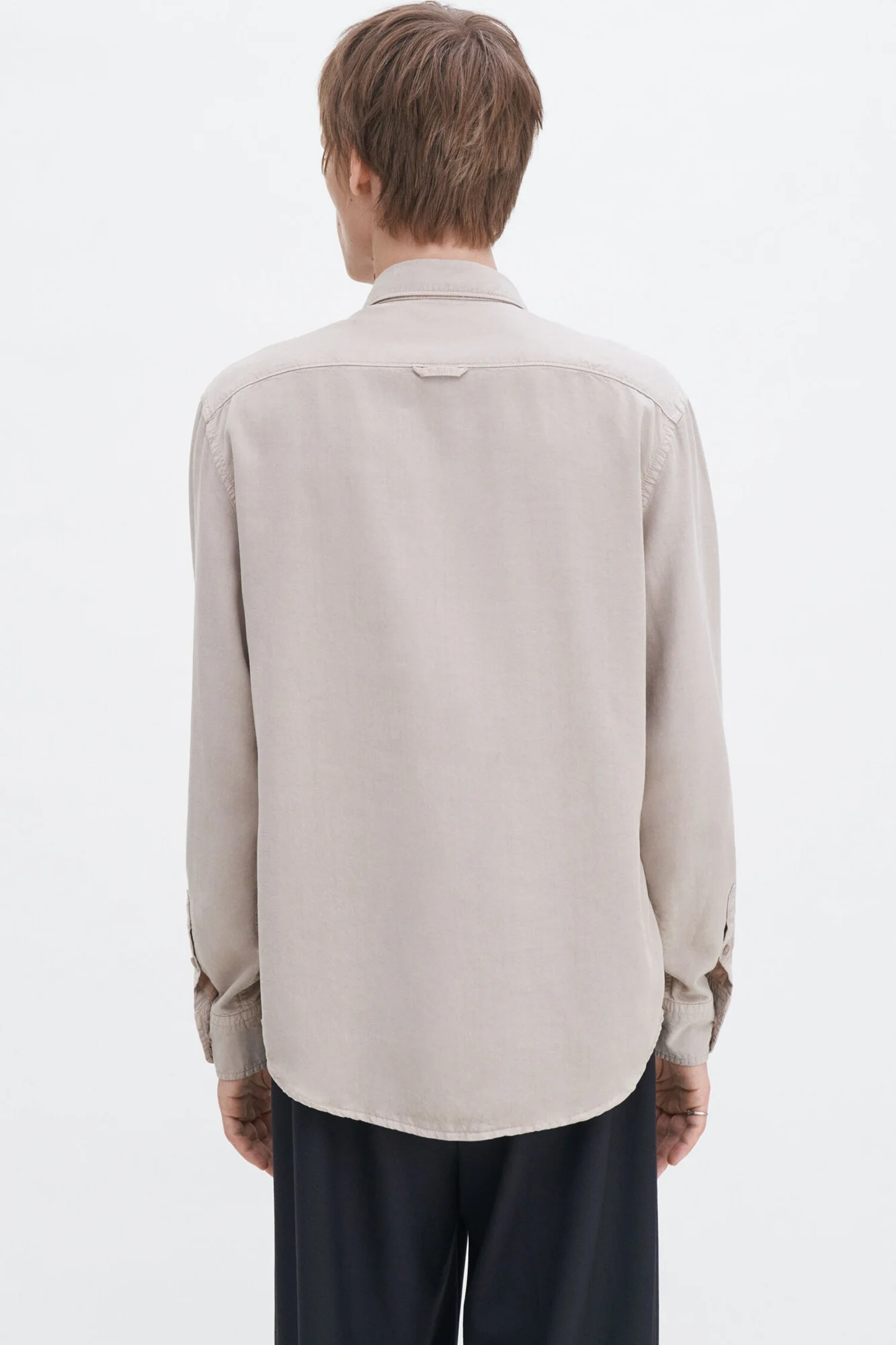 Zachary Shirt Beige - Image 4