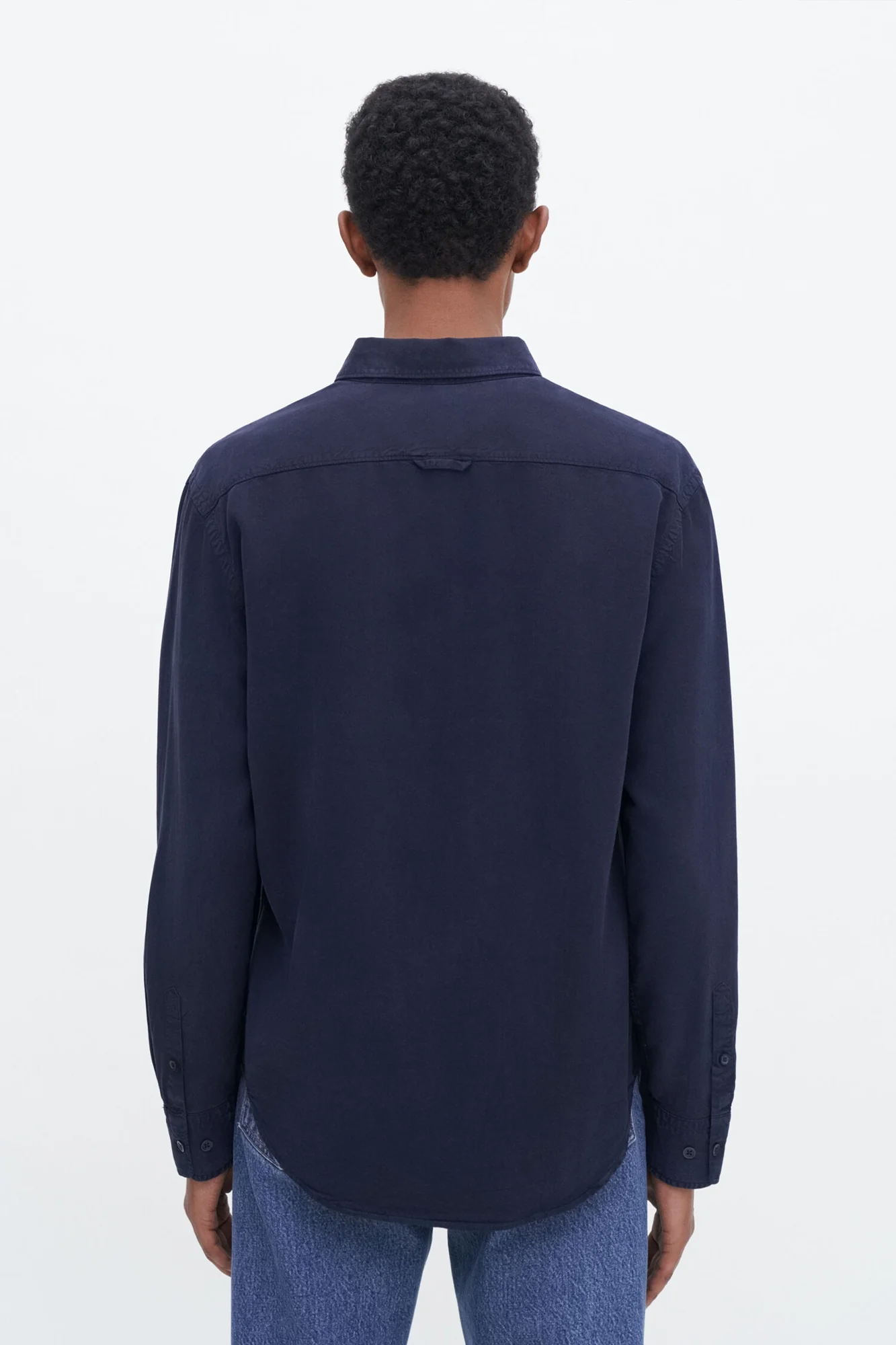 Zachary Shirt Navy - Image 5