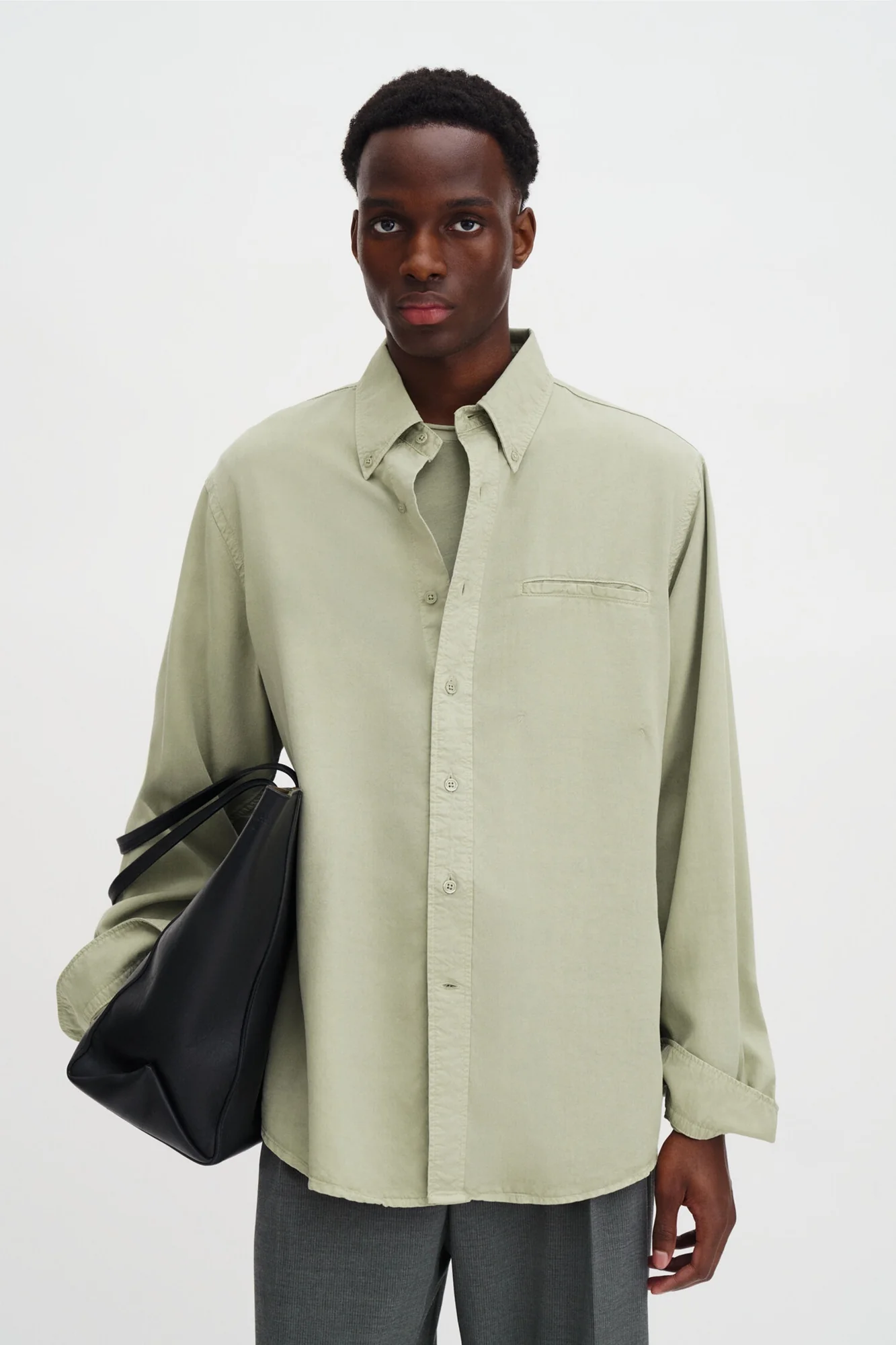 Zack Shirt Light Green - Image 2