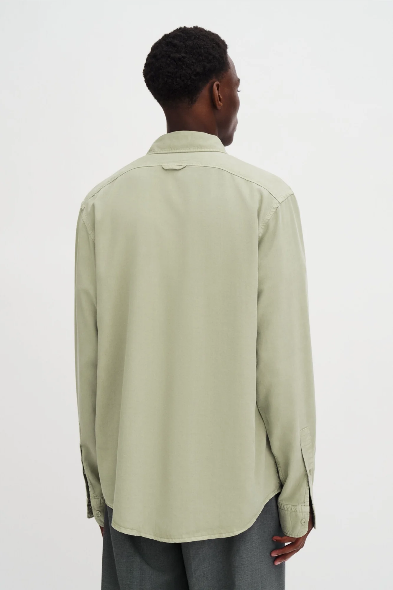 Zack Shirt Light Green - Image 4