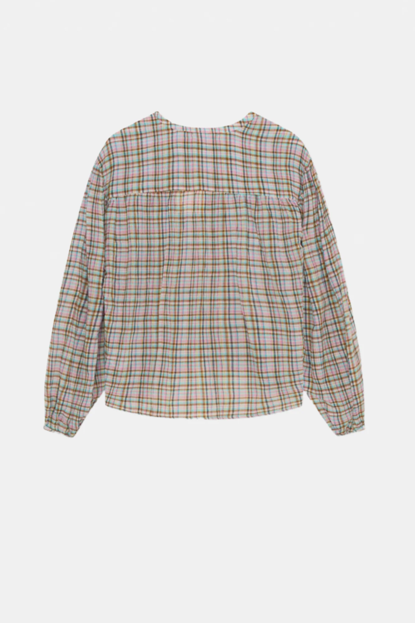 Zinnia Check Blouse - Image 2